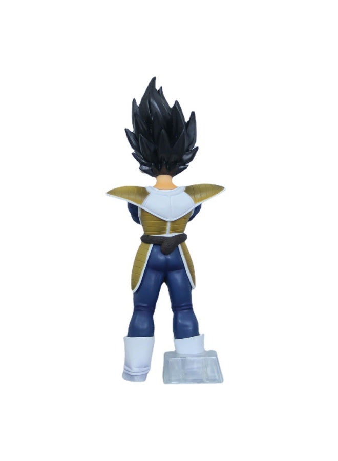 Dragon Ball Super Saiyan Black-haired Battle Suit Earth Vegeta, 23 cm Figure, Perfect Birthday Gift and Captivating Desktop Decoration - Image 3